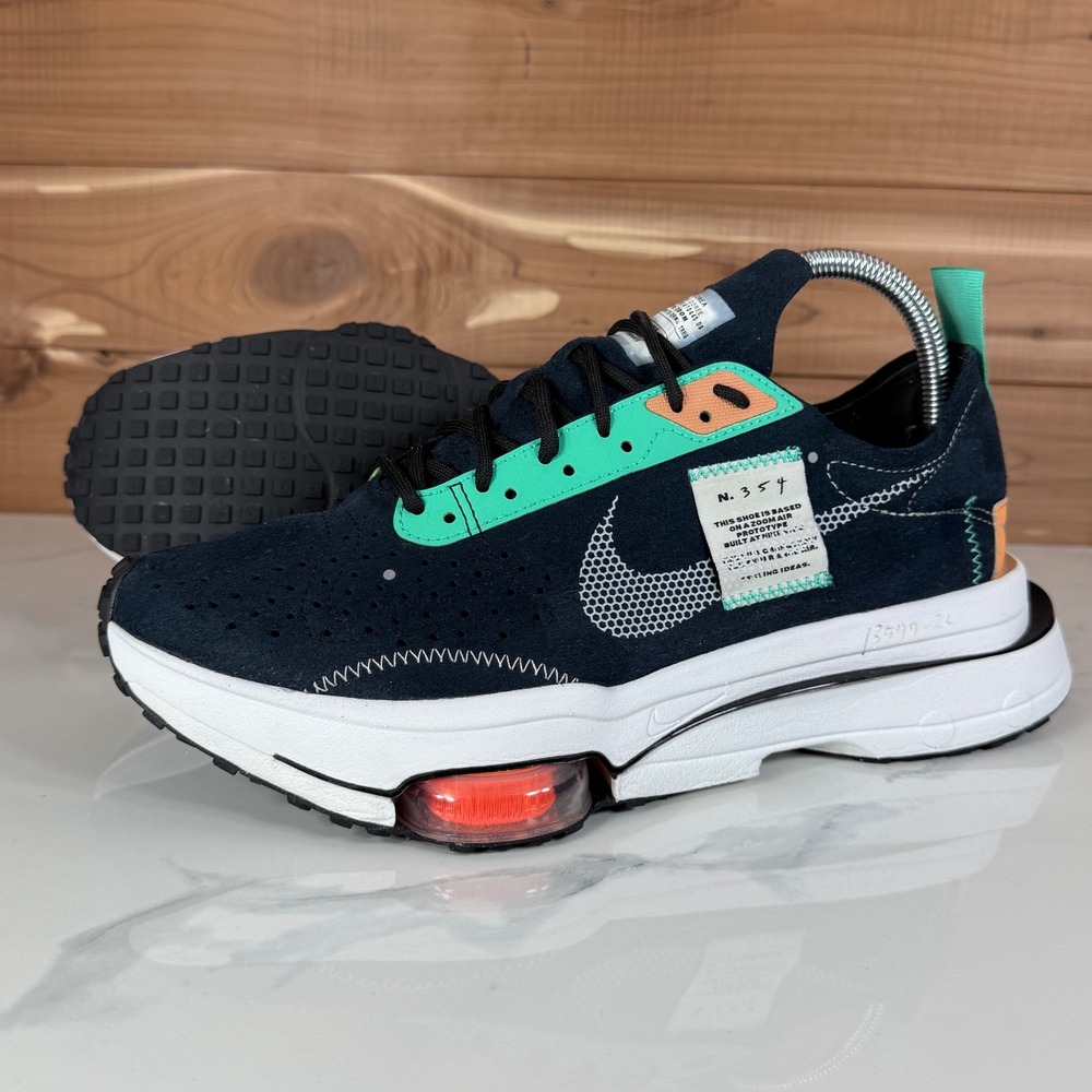 Nike N.354 Zoom Air Prototype Sample Made in Korea Rare Mens Athletic Shoes US 9